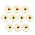 thumbnail image 2 of 20pcs 7cm Cabezas de Margarita de Gerbera Artificial Flor Decoración de de Bricolaje, 2 of 9