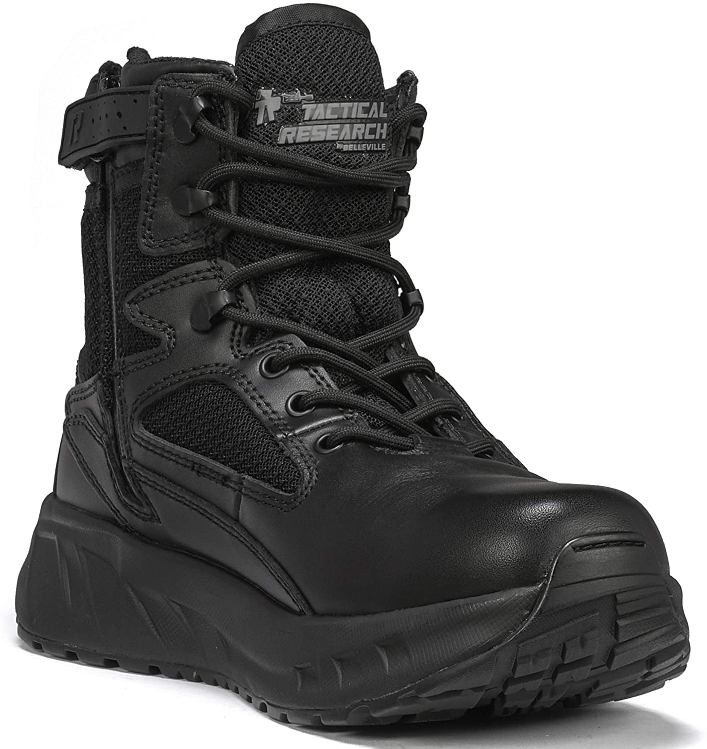 Belleville Shoe Mfg. Company Tactical Research TR Mens MAXX6Z Maximalist Tactical Boot Black 10 R HEIGHT 6 inch Above the Ankle By Brand