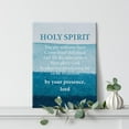 thumbnail image 5 of Inspirational Scripture Wall Art Holy Spirit You are Welcome Here Canvas Painting Prints for Home Living Room Wall Decor Framed Bible Verse Artwork Gifts(12x15 Inch), 5 of 5
