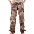 thumbnail image 4 of Men's Slim-Fit Vintage Comfort Stretch Cargo Pant Work Combat Outdoor Camo Paratrooper Fatigue Pants, 4 of 8