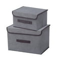 thumbnail image 2 of Saving Sale! Cameland Storage Box, Toy Closet Storage Box, Quilt Storage Box, Clothes Storage Box, 2 Pcs，A Large And A Small, 2 of 6