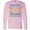 AD-Pink, variant on Inktastic Happy Hanukkah Sweater Style Design with Menorah and Dreidel Long Sleeve T-Shirt