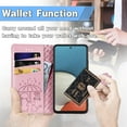 thumbnail image 4 of Wallet Phone Case for Samsung Galaxy A53 5G,Cute Cartoon Cat Dog Pattern PU Leather Case with Magnetic Clasp and Cash Card Slots Holder Cover for Samsung Galaxy A53 5G CD Pink, 4 of 18