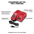 thumbnail image 4 of Milwaukee Electric Tools 48-59-1200 Red lithium High Output Starter Kit, 4 of 4