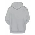 thumbnail image 2 of LovelyWholesale Long Sleeve Hooded Collar Geometric Print Patchwork Men's Hoodie, 2 of 2