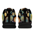 thumbnail image 7 of COEQINE Women Sneakers Running Walking Shoes Black Sole Tennis Shoes for Travel Breathable Trainers Footwear for Travel Outdoor, Abstract Black Cat Starry Night, 7 of 7