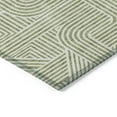 thumbnail image 4 of Addison Rugs Chantille Indoor/Outdoor Transitional Lines Aloe Washable Rectangle Rug, 1'8" x 2'6", 4 of 6