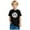Black, variant on Piuwrlz 3 Years Girls Short Sleeve T-Shirt Toddler Summer Printed T Shirt Pink Crew Neck Cotton Shirt Top Pink Size 3 Years