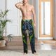 thumbnail image 2 of Balery Realistic Style Wolf Warrior Pantalones de pijama para hombre, pijama ultraligero, pantalón de descanso-Large, 2 of 6