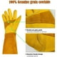 thumbnail image 5 of Guantes largos de jardinería para damas/hombres, guantes resistentes a puñaladas para recortar rosas, 5 of 5