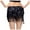 Black, variant on EDFBUYKRS Female Skirts Knee Length Skirt with Pockets Plaid Sequin Fringe Women's Nightclub Skirt Skirt Stage with Sparkly Sparkly Fashion Skirt