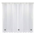 thumbnail image 1 of Clear PEVA Shower Curtain Liner - 71x71", Mold Resistant, Waterproof, Non-Toxic, with Hooks, 1 of 5
