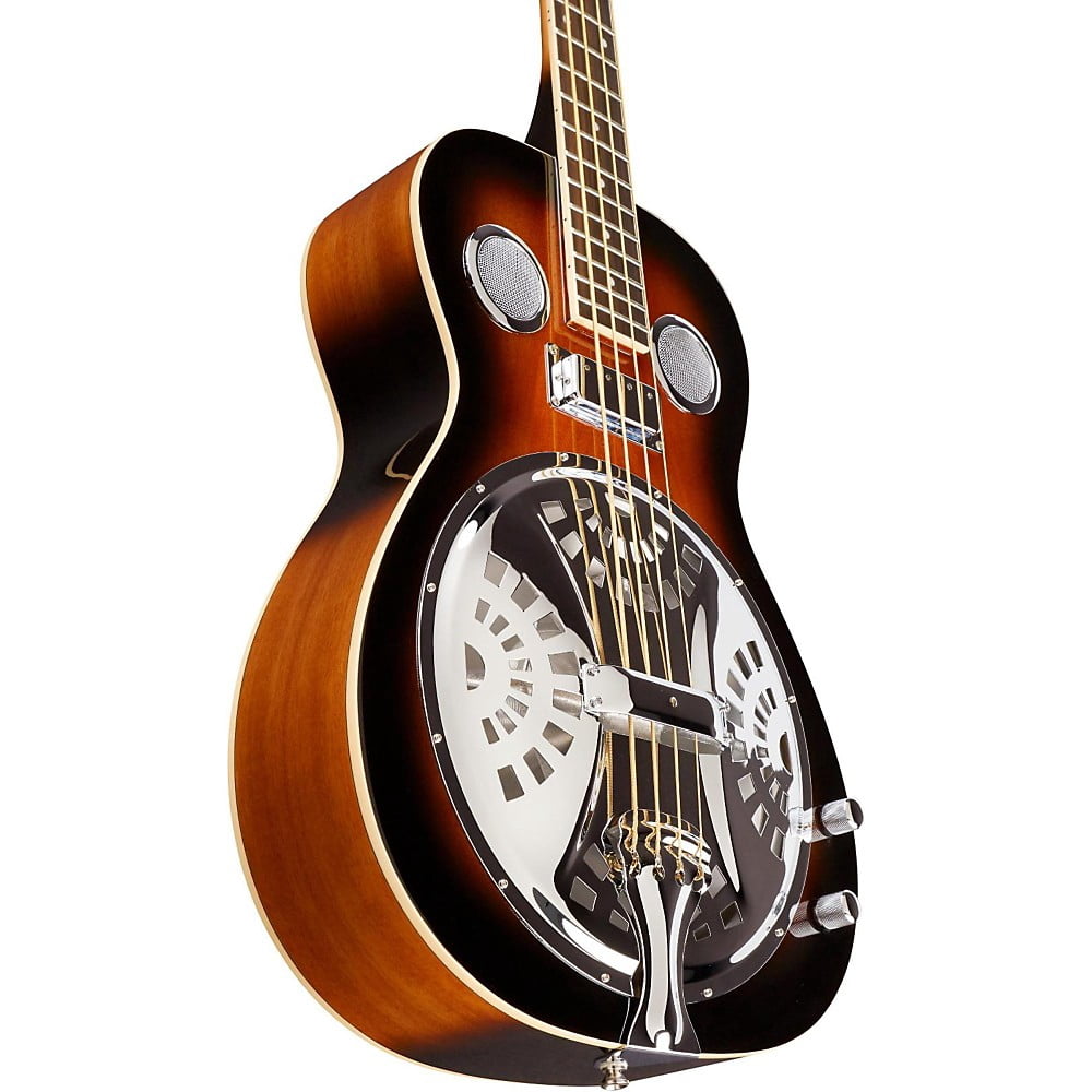 Gold Tone PBB Paul Beard Signature Series Resonator Bass Guitar Tobacco Sunburst