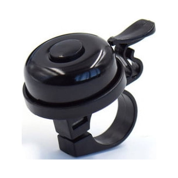 Timbre de Bicicleta para Bicicletas para niños y Adultos, fácil instalación, Sonido de Timbre Fuerte, Color Negro