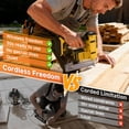 thumbnail image 6 of 2 in 1 Cordless 18GA Brad Nailer & Stapler, Compatible with Dewalt 20V Max Battery (No Battery), Nail Gun/Staple Gun Battery Powered with 1200 Nails/Staples for DIY, Woodworking, 6 of 8