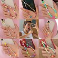 thumbnail image 2 of 28cm Mobile Phone Lanyard Strap Charm Boho Ornament Iphone Straps Bead Hanging Chain Neck Accessory Mobile Phone AccessoryRussian Federation He Qiyong unisex, 2 of 2