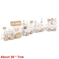 thumbnail image 3 of Adornos navideños de tren de madera, decoración para tarta de Papá Noel, decoración para mesa de fiesta de Año Nuevo, regalos para niños, juguetes, 3 of 5