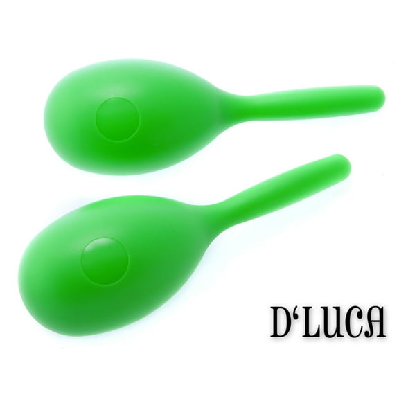 D’Luca Percussion Green Fish Style Plastic Maraca