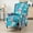 Recliner-Peacock Blue, variant on UIXE Recliner Chair, Upholstered Wingback Floral Pushback Armchair with Adjustable Backrest & Footrest, Comfy Accent Chair Reading Single Sofa for Small Spaces, Living Room, Bedroom, Plants Blue