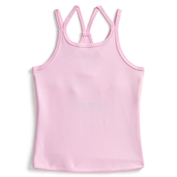 Athletic Works Girl’s Active Double Strap Tank Top, Sizes 4-18