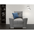 thumbnail image 2 of Sillon El Bazar Store Suecia Lino Gris plata 1 plaza, Modular, Moderno, Sala, 2 of 4
