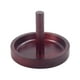 thumbnail image 2 of Cono de billar de madera de primera calidad con soporte para tiza y talco para sala de juegos Rojo y amarillo, 2 of 9