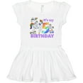 thumbnail image 3 of Inktastic It's My 5th Birthday Unicorn Girls Toddler Dress, 3 of 5