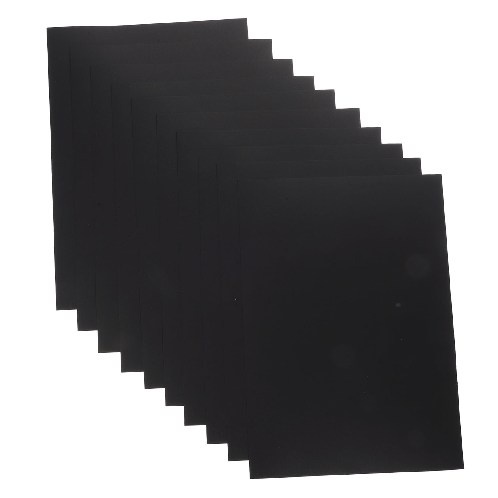 UPGRATOR Black Cardboard Watercolor Paper Cards 100 Sheets Craftsmen Educational Art Materials