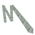 thumbnail image 4 of Men'S Tie 4.7×3.1in Is Not Easy To Deform And Fade Anti-Drift Button Design Is Easy To Take Care Of For Work Travel Daily Business Lightseagreen Marble_3, 4 of 8