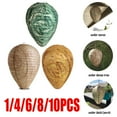 thumbnail image 1 of CUITING Wasp Nest Decoys Waterproof Hanging Hornet Deterrents Fake Cloth Non-Toxic 4PCS, 1 of 10
