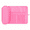 pink, variant on Makeup Brush Storage Bag, Nylon Cosmetic Organizer Case with Roll-Up and Foldable Design, Travel-Friendly Brush and Makeup Tool Pouch