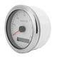 thumbnail image 5 of Tacómetro de puntero de 85 mm 0‑3000 rpm Luz de fondo ajustable de 7 colores para generador de motor de barco de automóvil 9‑32 V CC Blanco Jadeshay  A, 5 of 8