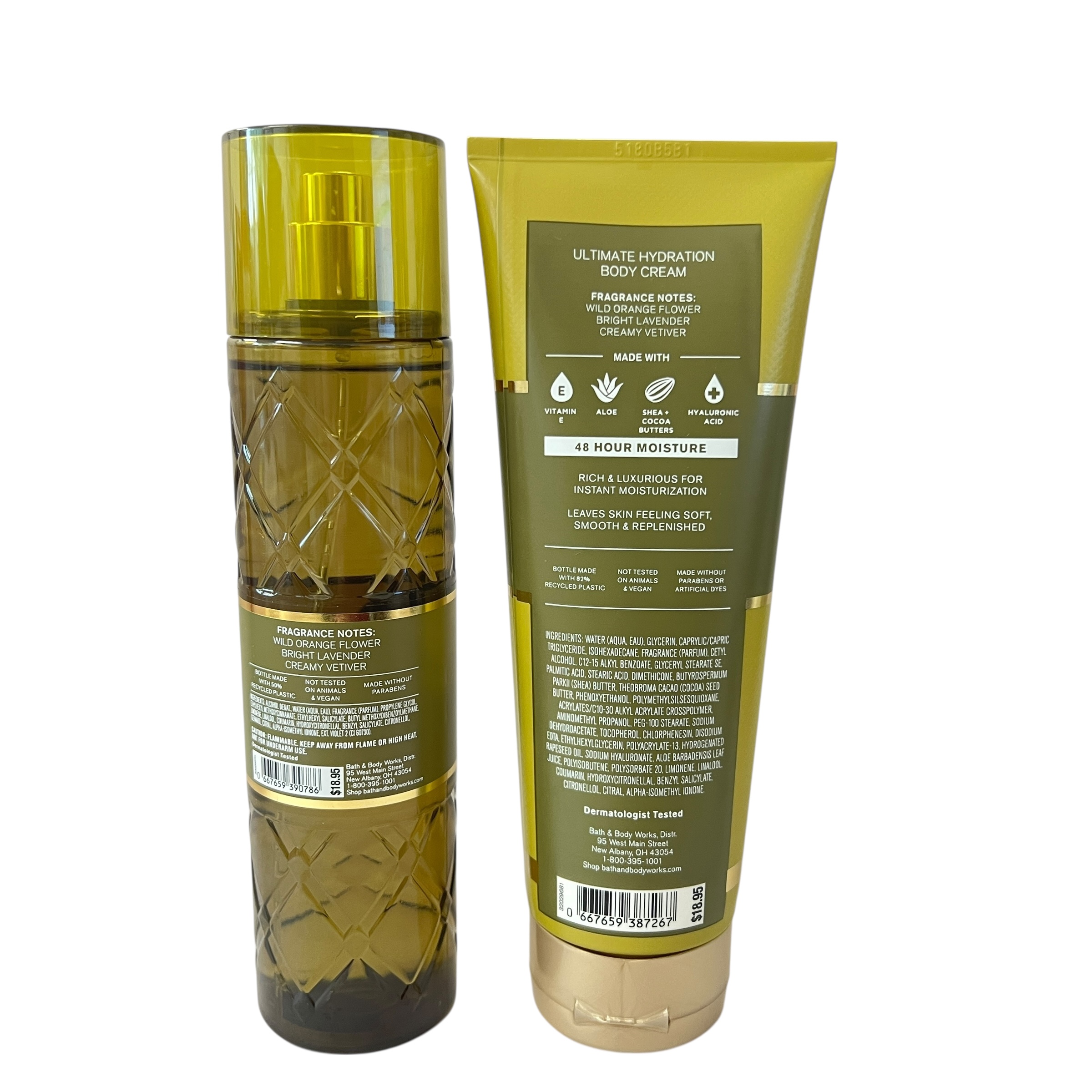 Bath & Body Works Free As A Flower Mist & Body Cream