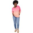thumbnail image 2 of Hanes Originals Women's Ombre Dye Sweatshirt, 2 of 6