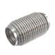 thumbnail image 1 of Tubo flexible de escape Unique Bargains 63x152 mm acero inoxidable tono plateado, 1 of 1