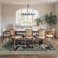 thumbnail image 2 of KUETH 8'x10' Cow Area Rugs for Living Room, Non Slip Machine Washable Vintage Boho Rug, Low Pile Print Rug for Bedroom Dining Room Home Office, 2 of 9