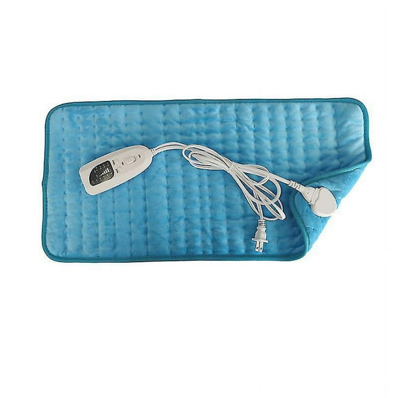 Super Soft Heating Pad Winter Drape Warm Body Heating Blanket Household Wet Compress Electric Blanket Blue European gauge GS 230V