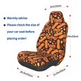 thumbnail image 3 of Wukai Peanuts2 Full Set Car Seat Covers with Soft Padding Universal Auto Front Seats Protector and Cushion Mat, 3 of 5