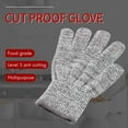 thumbnail image 2 of 2 Pairs Cut Gloves Food Grade Level 5 Hand Protection,Kitchen for Oyster Shucking(Medium), 2 of 4