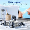 thumbnail image 3 of Cinta de etiquetas compatible con Dymo D1 45013 para LabelManager, paquete de 6, 3 of 8