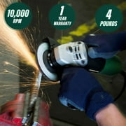 Metabo HPT 4-1/2-In Angle Grinder Tool, 6.2-Amp, G12SR4