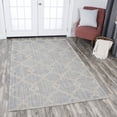 thumbnail image 2 of Alora Decor Lavine 5' x 8' Tribal Motif Natural/Natural Hand-Tufted Area Rug, 2 of 5