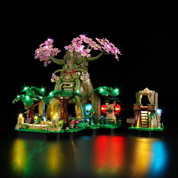 Light Kit for Lego Great Deku Tree 2-in-1 77092 - Led Lighting DIY Gift Compatible with Building Blocks Model (NOT Included The Model Set)