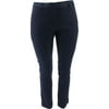Lands' End Mid-Rise Chino Straight Leg Pant Radiant Navy 12P NEW 474567