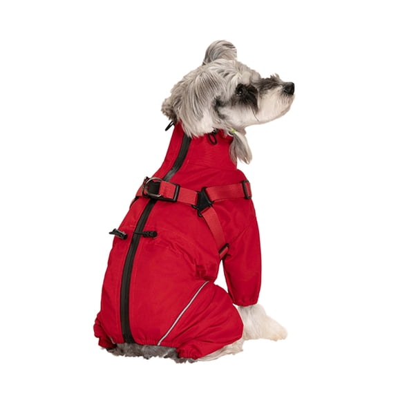 Miiottaa Rainy Dog Wear Dog Walking Raincoats Travel Friendly Dog Gear Rain Protecting for Daily Walks and Travel