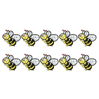 Cartoon Bee Shape Embroidery Patches For Clothing Iron Sew - Temu