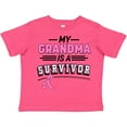 thumbnail image 3 of Inktastic My Grandma is a Survivor Breast Cancer Awareness Boys or Girls Toddler T-Shirt, 3 of 5