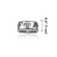 thumbnail image 3 of Celtic Cross Spinner Ring 925 Sterling Silver Religious Fine Spiritual Jewelry, 3 of 3