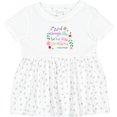thumbnail image 3 of Inktastic She is Fierce Funny Shakespeare Quote Girls Baby Dress, 3 of 5