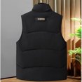 thumbnail image 4 of Ceisia Men's Fashion Stand Collar Zipper Sleeveless Tank with Pockets Casual Outerwear Gift, 4 of 4
